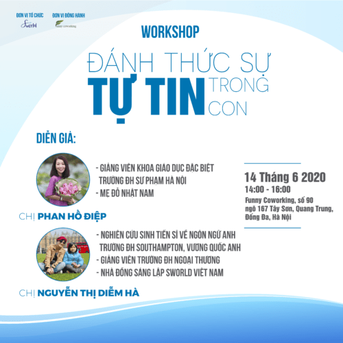 Chương Trình và Khoá Học Tiếng Anh Tháng 11 – 2022 11 Hội thảo-đánh thức sự tự tin trong con