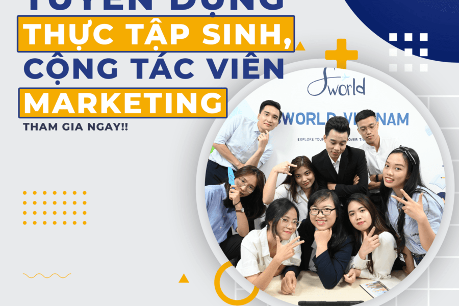 TUYỂN THỰC TẬP SINH, CỘNG TÁC VIÊN MARKETING  6 TUYỂN THỰC TẬP SINH, CỘNG TÁC VIÊN MARKETING