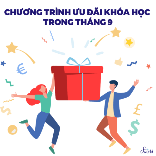 Lịch Khai Giảng Khoá Học Tiếng Anh Tháng 10 – 2022 12 CHƯƠNG TRÌNH ƯU ĐÃI KHÓA HỌC TRONG THÁNG 9