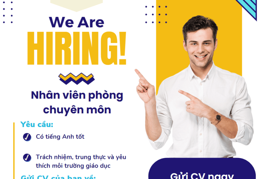 Tuyển dụng nhân viên phòng chuyên môn