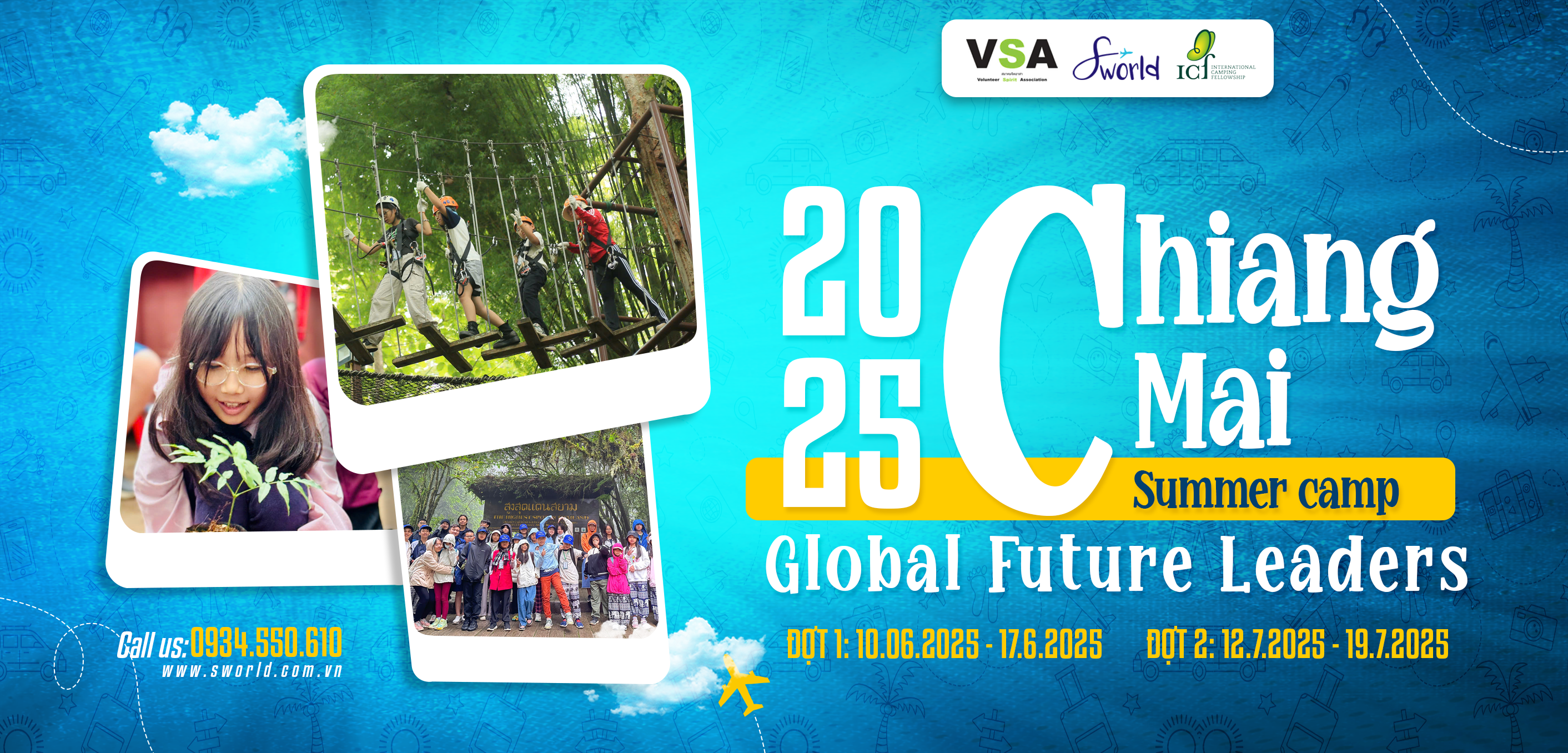 Trại hè Quốc tế Chiangmai - Sworld Camp 2025 1