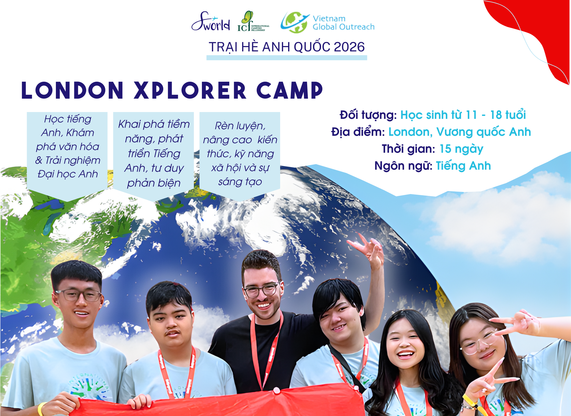 LONDON XPLORER CAMP - TRẠI HÈ ANH QUỐC 2026 1
